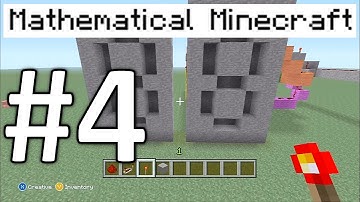 Redstone 7 Segment Display [Mathematical Minecraft Ep. 4]