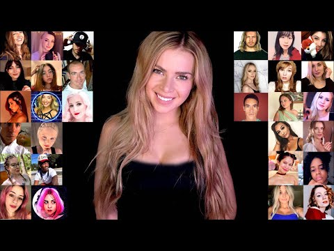 ASMR IMPERSONATIONS OF 30 TOP ASMRTISTS