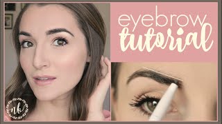 HOW I GROOM AND FILL IN MY EYEBROWS  ♢BEAUTY BASICS♢  || Natalie Bennett