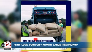Flint offers unlimited large item pickup this week