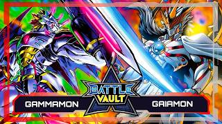 غامامون ضد غايامون أبمون | قبو المعركة AD01 | لعبة بطاقات ديجيمون وبطاقات التداول screenshot 2