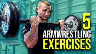 ARM WRESTLING TRAINING: 5 ESSENTIAL EXERCISES