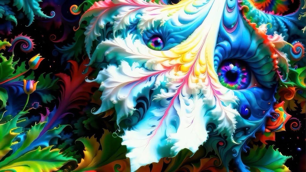 AI Manifest: 🍄Ayahuasca Visions | Psychedelic DMT Breakthrough Visuals (4K) 😵‍💫 