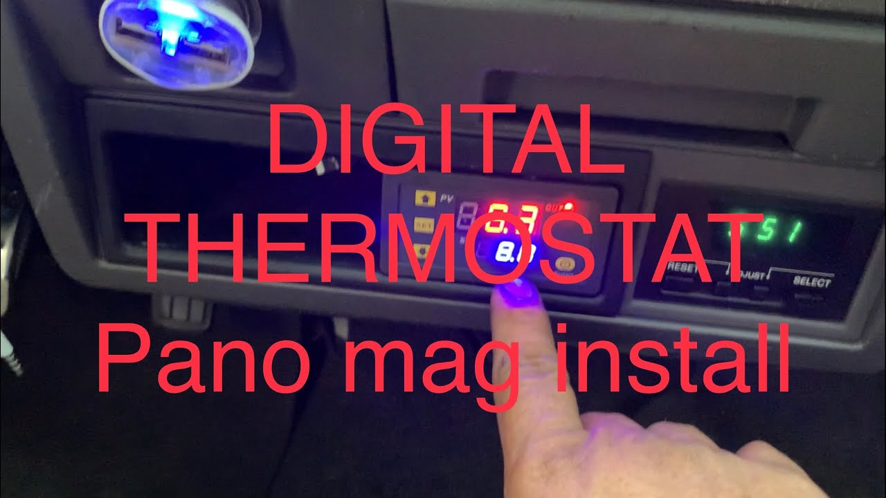 Paano mag kabit nang digital thermostat (nissan urvan)