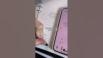 Graduating with 5.0 GPA from this notebook!!📝🎀 #shorts #shortvideo #notes #digitalart