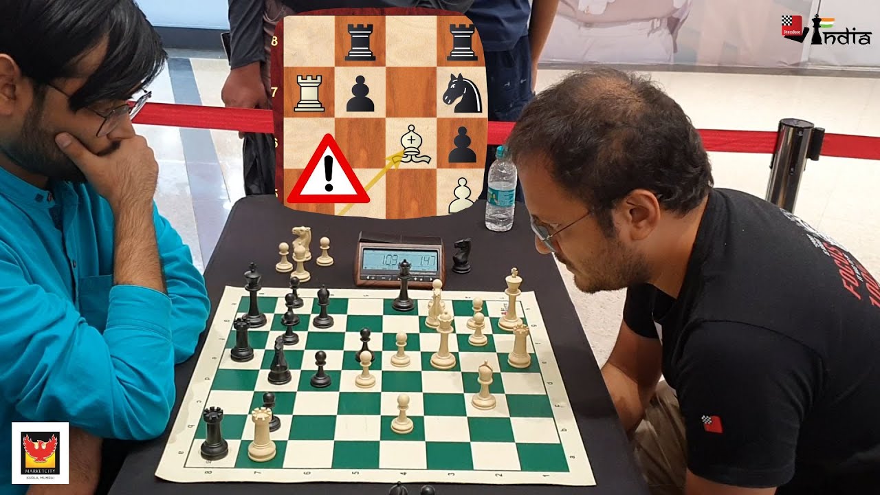 ChessBase India - When the pressure starts to mount in the