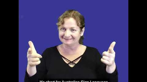 Auslan 101: Learn common Auslan phrases
