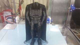 Details Low-Poly Darth Vader printed on Hypercube 3D printer Guide