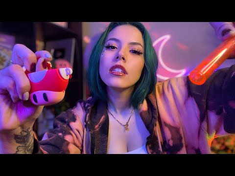 ASMR Chaotic Personal Attention 🧡 (Fast + Unpredictable)