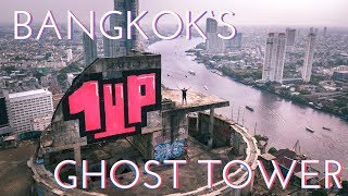 INSIDE BANGKOK'S SATHORN UNIQUE TOWER - ABANDONED GHOST TOWER | SPECIAL (VLOG 100)
