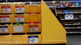 Walking every aisle in Walmart East Windsor CT part 1