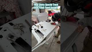 1958 Chevy Apache Truck Door Patch Panel Install!