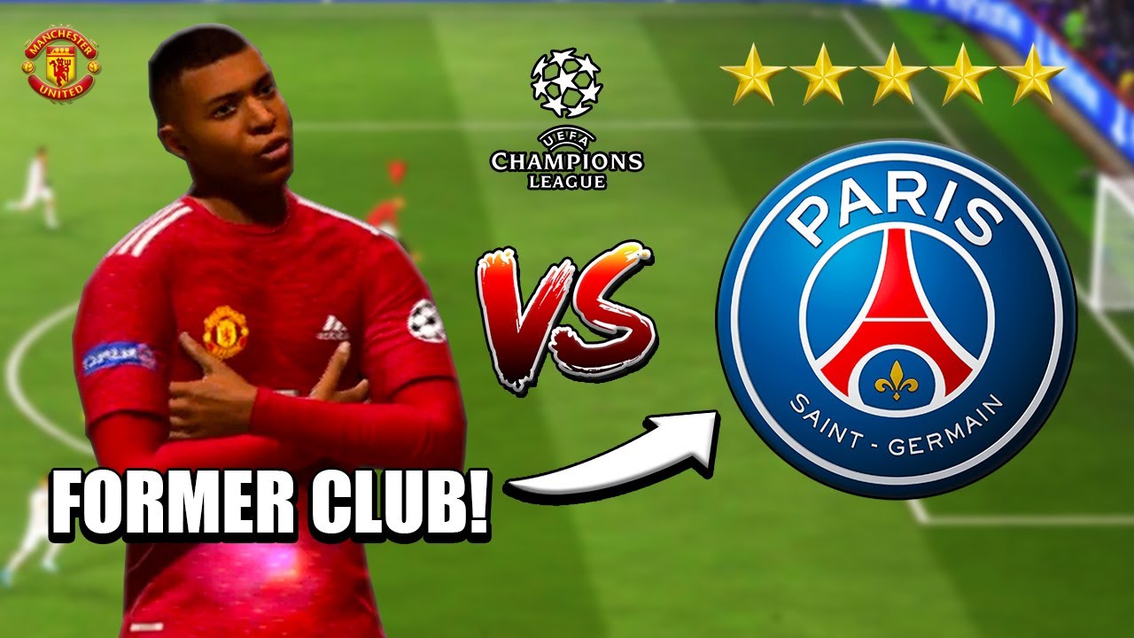 Download KYLIAN MBAPPE vs FORMER CLUB PSG IN THE CHAMPIONS LEAGUE!🔥- FIFA 21 MANAGER CAREER MODE #10