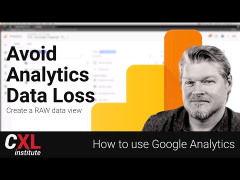 How to use Google Analytics - Avoid Data Loss! How to create a RAW data view