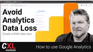 How to use Google Analytics - Avoid Data Loss! How to create a RAW data view