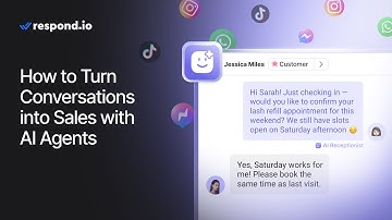 How to Turn Conversations into Sales with AI Agents for WhatsApp, Instagram, TikTok, Messenger, etc.