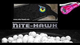 Nite-Hawk golf gadget :impossible ball retriever for "harvesting" lost golfballs