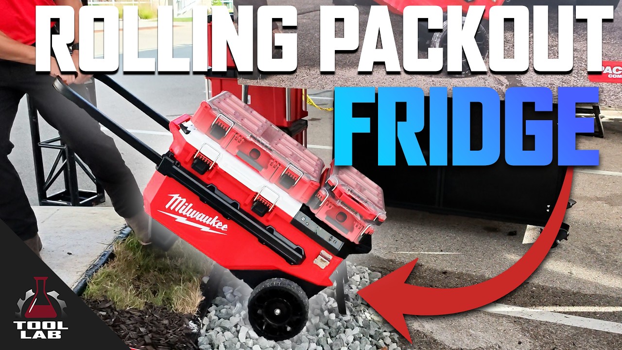 Milwaukee M18 Rolling Packout 30Qt. Fridge | NEW 2026