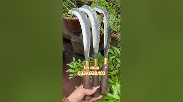 Quắm cán mun ngắn siêu phẩm mới ra lò