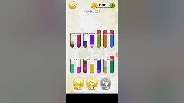 How to complete Advance mode 93 Level Bottle sort puzzle game 2023