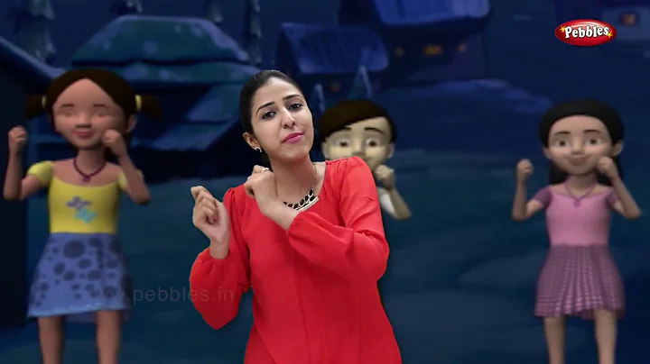 Jingle Bells Rhyme With Actions | Action Songs For Kids | 3D Nursery Rhymes With Lyrics