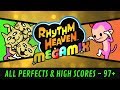 Rhythm Heaven Megamix - All Perfects / High Scores (60 fps)