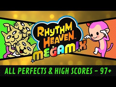 Rhythm Heaven Megamix - All Perfects / High Scores (60 fps)