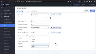 Grandstream UCM -07- Menú de atención personalizada IVR