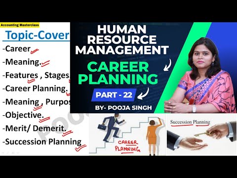 Career Planning | Succession Planning | Human Resource Management | Part-22 | BBA | B.Com | MBA