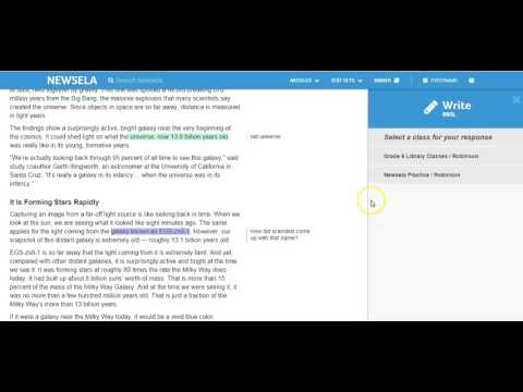 Newsela Tutorial # 2: Siswa Akses Pasal
