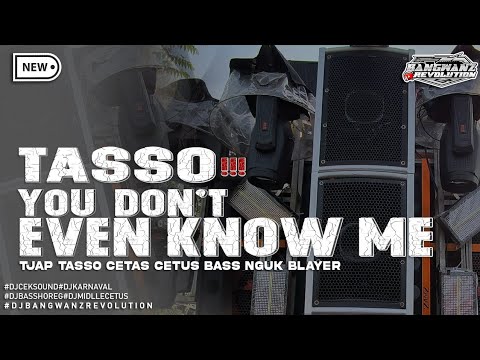 DJ CEK SOUND TJAP TASSO VIRAL YANG KALIAN CARI‼️||BANGWANZ REVOLUTION