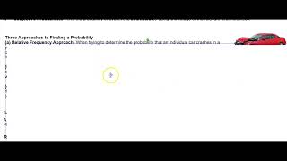 Math 14 4.1 Three Common Approaches to Finding a Probability of an Event