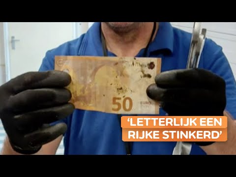 Medewerker waterschap vindt briefje van 50 euro in het riool: 'Letterlijk een rijke stinkerd'