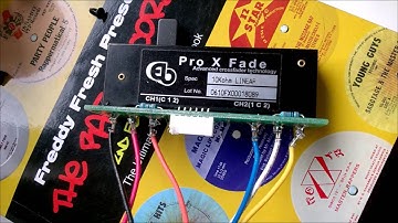 How to fit Pro X Fade into Stanton SA-3 mixer