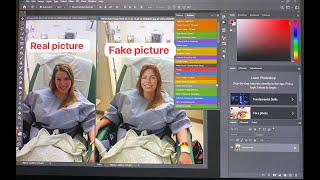 Photoshop tutorial for scammers - how to edit hospital picture using adobe photoshop #scammer screenshot 3