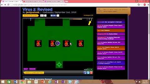 Virus 2: Revised by JJS - Sploder Walkthrough