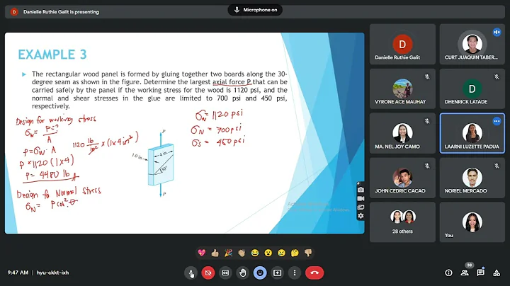 Introduction to Mech, Normal and Shear Stress (3/3)
