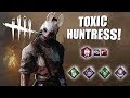 Playing As The Huntress BUT I'm SUPER TOXIC | Dead By Daylight