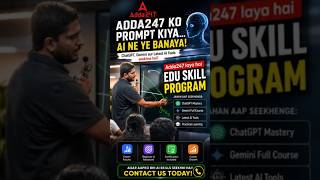 Master chatgpt &amp; ai tools with adda247 edu skill | #shorts  #aitools