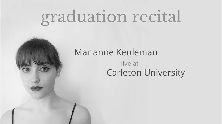 Graduation Recital: Marianne Keuleman