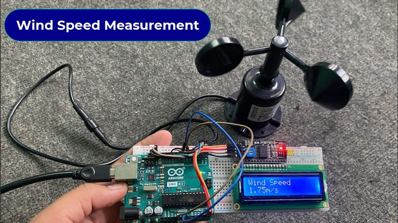 Anemometre - Capteur de vitesse du vent analogique - Boutique Semageek