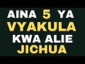 Punyeto Aina 5 Ya Vyakula Kwa Mtu Alie Jichua