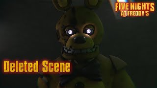 Alternate William Afton Deleted Scene Fnaf Movie