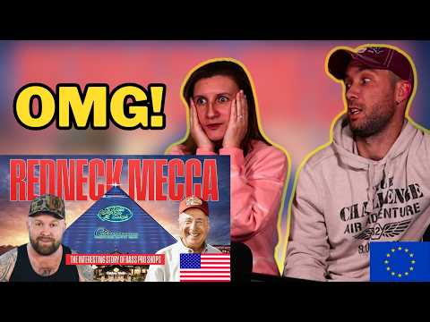 European Family React to The Most American Thing Ever,Bass Pro Shops