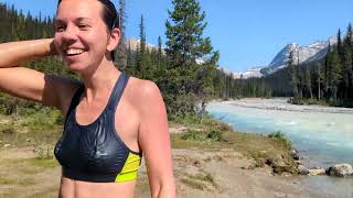 Exploring the Beauty of Laughing Falls and the Two-Color River in Yoho National Park