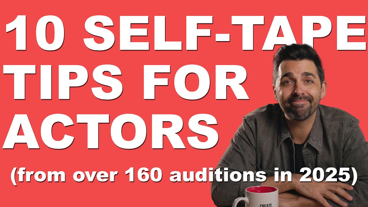 10 Self-Tape Tips for Actors (That Actually Help)