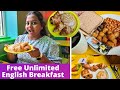 Free english breakfast  breakfast buffet  revathy bharath vlogs