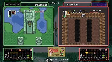 imhughbliss vs JCopes4Life. ALTTP Randomizer Secondary Tournament Fall 2017 Race 1