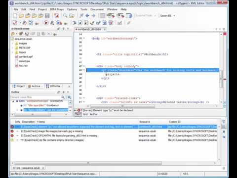[Archived] EPUB Support in Oxygen XML Editor 13.1