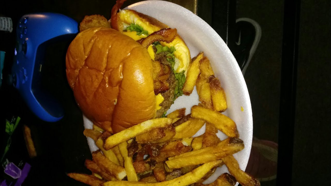 Kickback Jacks all american burgercold food YouTube